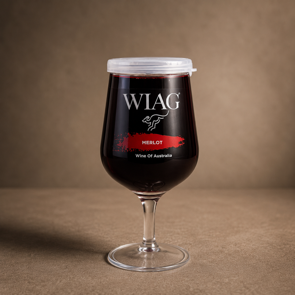 WIAG Punane vein Merlot vol 13,5%, 187ml